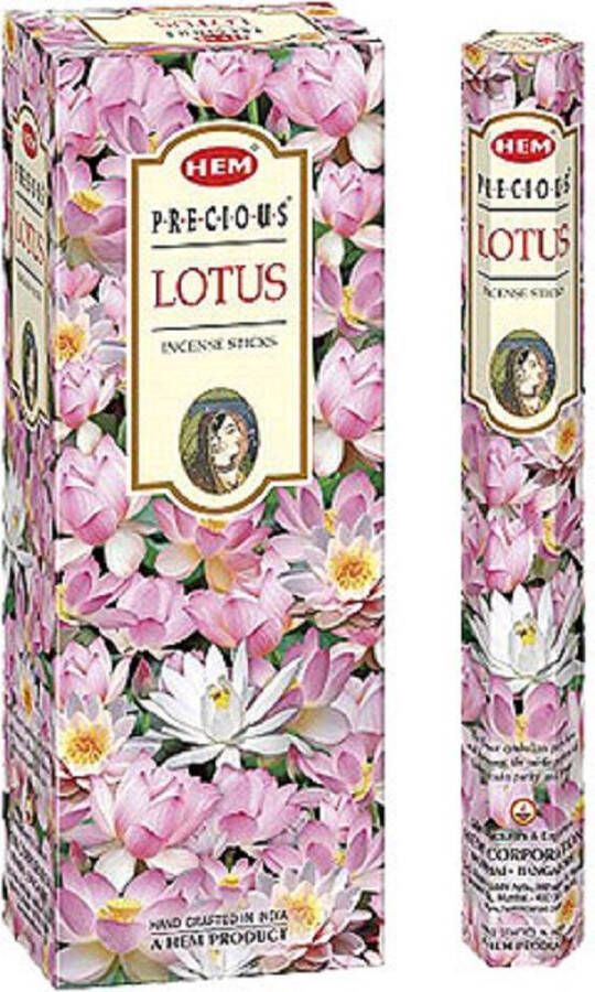 Hem Wierook Precious Lotus (6 pakjes)