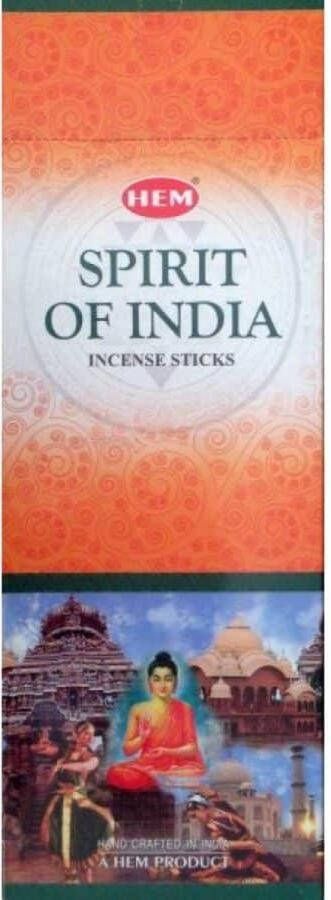 Hem Wierook Spirit of India (6 pakjes)