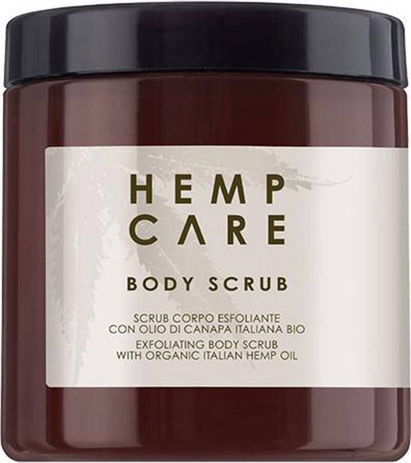 Hempcare Hemp Care Body Scrub Lichaamsscrub Exfolieert en Herstelt Unisex 250 ml