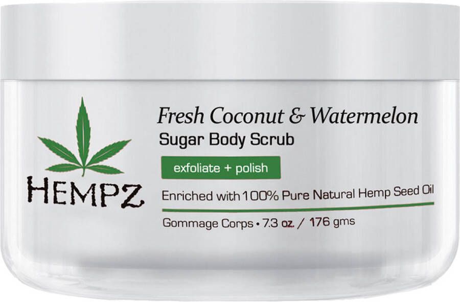 Hempz Coconut & Watermelon Herbal Sugar Body Scrub