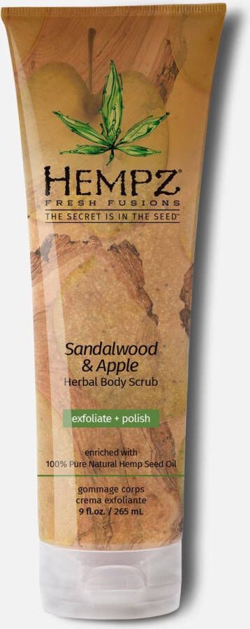 Hempz Fresh Fusions Sandalwood & Apple Herbal Body Scrub