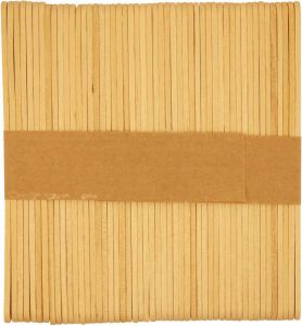Henbrandt Houten Knutselstokjes ijsstokjes 50x Naturel 11 Cm Houten Knutselstokjes