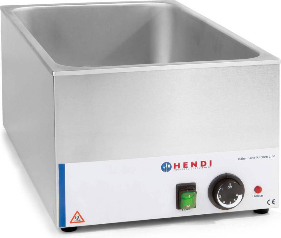 Hendi Bain-Marie GN 1 1 Kitchen Line 34x54x(H)25cm