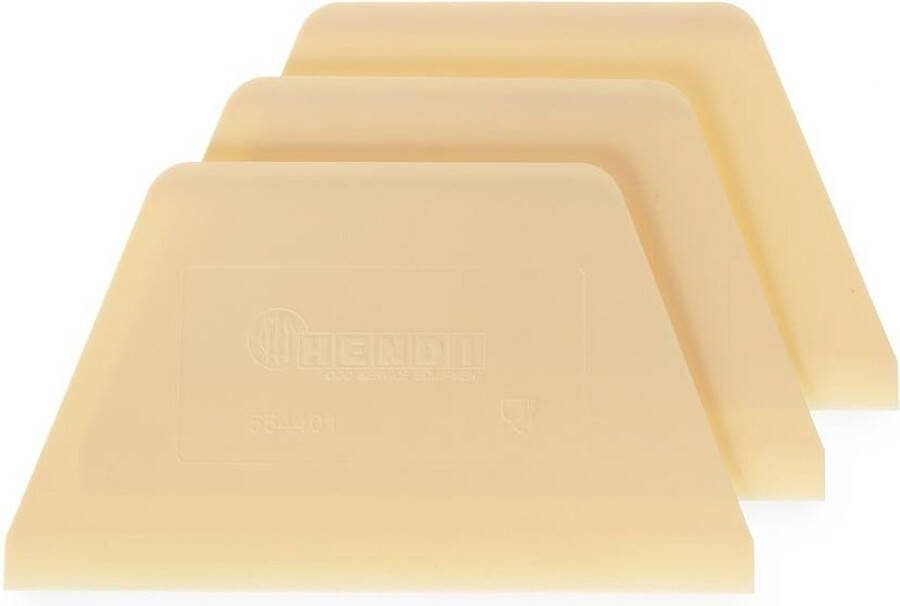 Hendi Deegschraper Rechthoekig 120x96mm ( Set van 3 )
