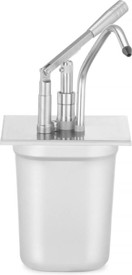 Hendi Deksel met Pomp voor GN-Containers GN 1 6 180x165mm 558133 Restaurant Hotel Professioneel