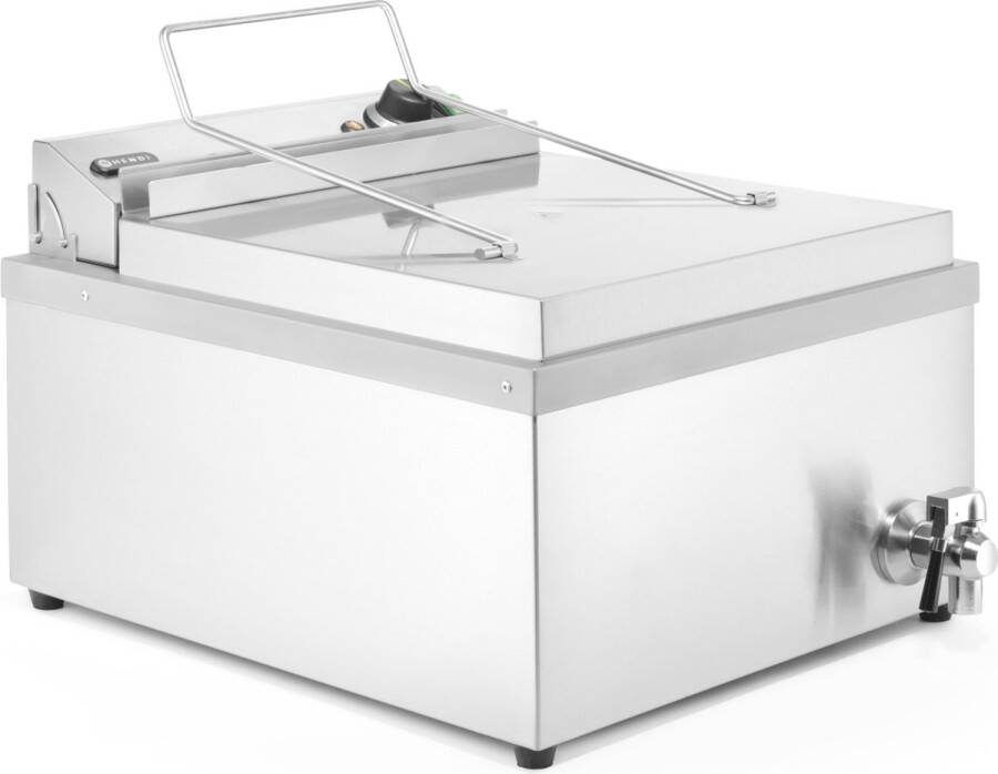 Hendi Donut Friteuse 12 Liter Professionele Oliebollenpan Frituurpan 230V 3500W 63x86x(H)36cm
