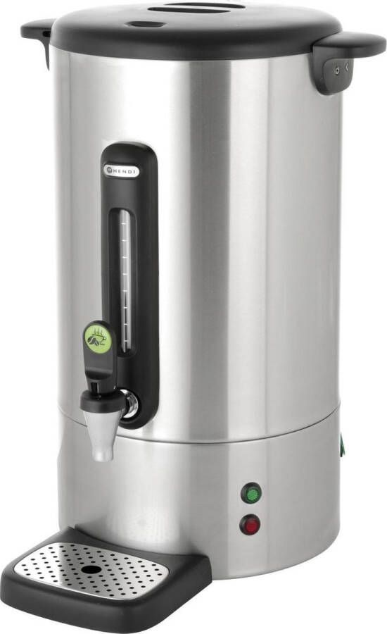 Hendi Elektrische Percolator 7 Liter RVS Enkelwandige Koffiemachine Horeca