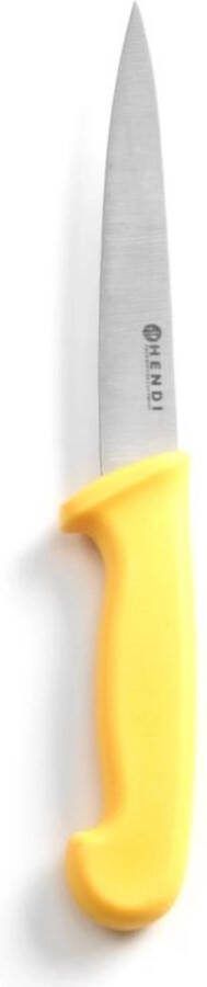 Hendi Fileermes Geel handvat 300 mm HACCP-gecertificeerd