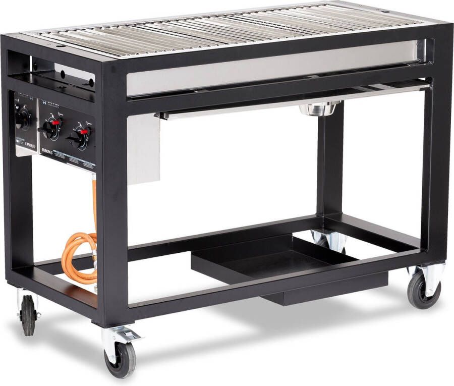 Hendi Gasbarbecue 'Europa' 21 6kW 1260x580x(H)900mm 700051 Horeca & Professioneel