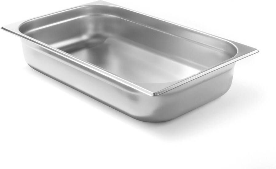 Hendi Gastronorm container lichtgewicht roestvrij staal 21L 530x325x150mm