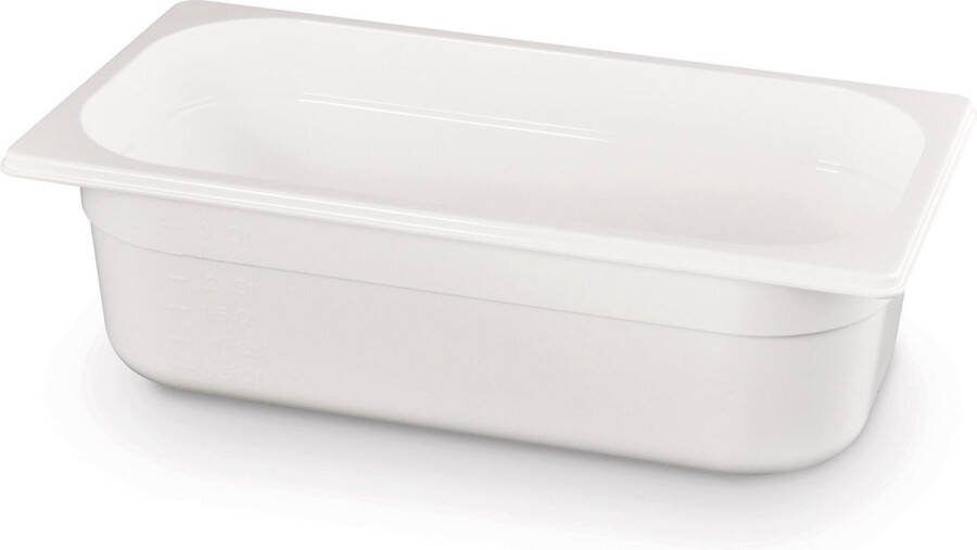 Hendi Gastronormbak polycarbonaat 5 7L wit 325x176x150mm