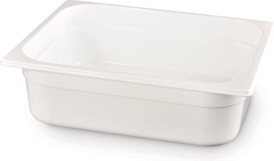 Hendi Gastronormbak polycarbonaat 6 5L wit 325x265x100mm