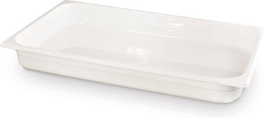 Hendi Gastronormbak polycarbonaat 9L wit 530x325x65mm