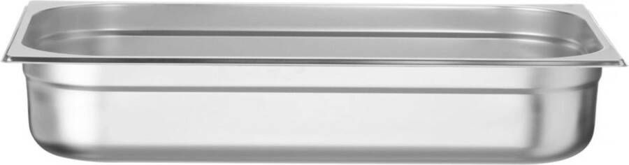 Hendi GN container Budget Line 14L 530x325x100mm lichtgewicht roestvrij staal