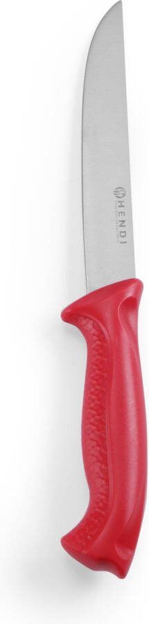 Hendi Trancheermes HACCP Polypropyleen Heft Rood 285 mm