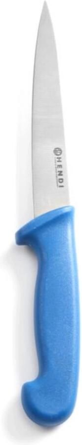 Hendi Fileermes Blauw Polypropyleen Heft 300 mm HACCP Richtlijnen