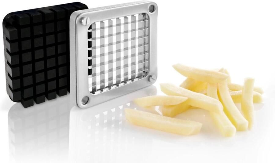 Hendi Fritesmes 11 mm snijbreedte Inclusief drukplaat 110x110 mm