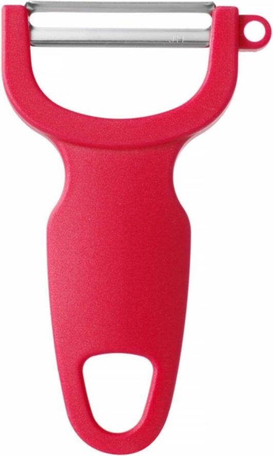 Hendi Horizontale universele dunschiller roestvast staal nauwkeurig gebogen blad 110 mm rood