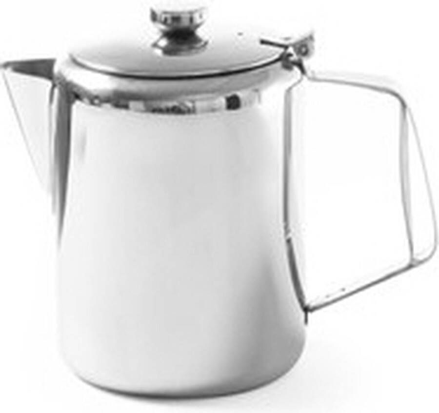Hendi Koffie- Theekan Met Deksel 0 9L RVS 453308