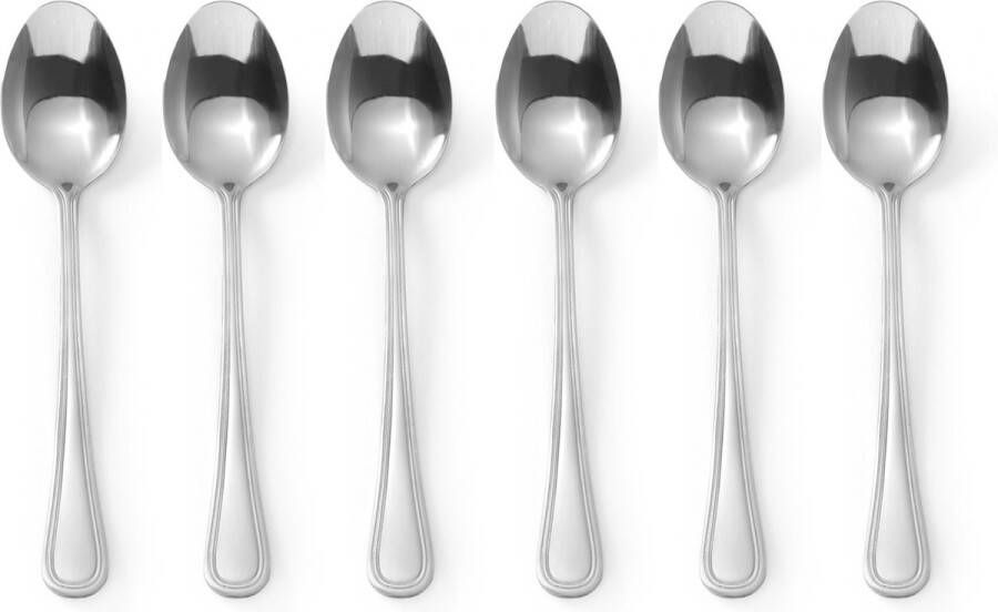 Hendi Koffielepel Theelepel Kitchen Line 13 1cm RVS 18 0 ( Set van 12 )