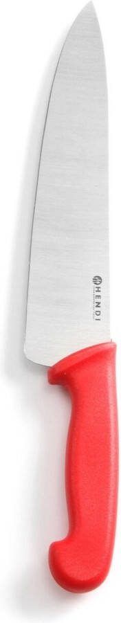 Hendi HACCP Koksmes 38 5cm Rood Lengte Lemmet: 24cm