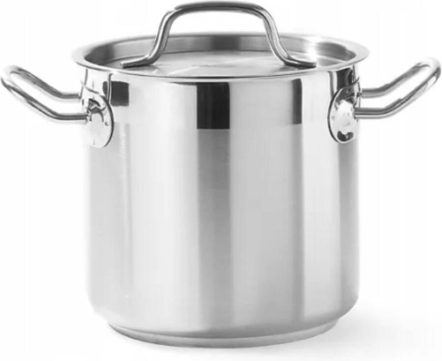 Hendi Kookpan hoog met deksel 3 liter