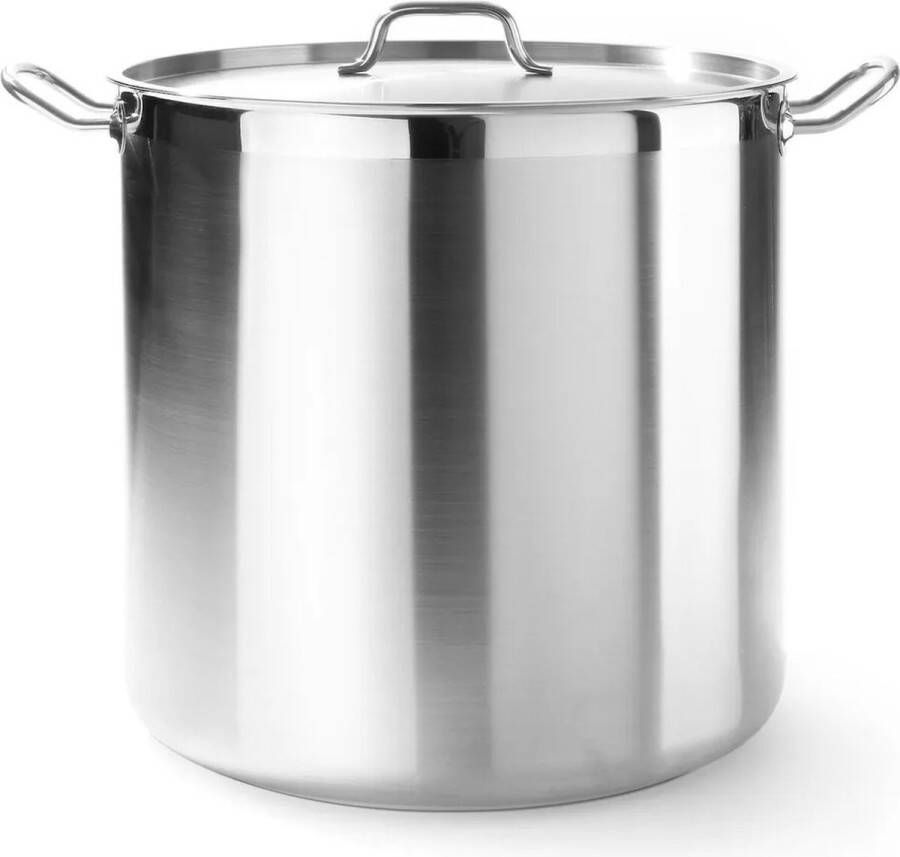 Hendi Kookpan Hoog Met Deksel Profi Line 95L ø500x(H)500mm 833025 Horeca & Professioneel