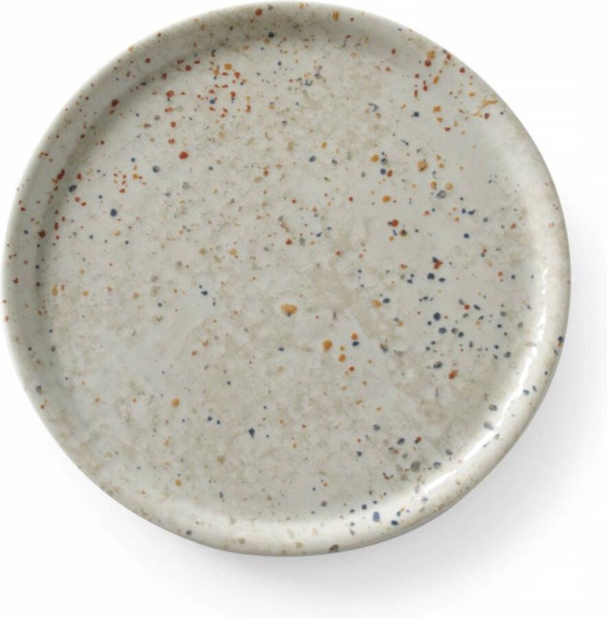 Hendi Pizzabord Drop Collection Lichtgrijs Ø 310 mm Modern Design Vaatwasmachinebestendig
