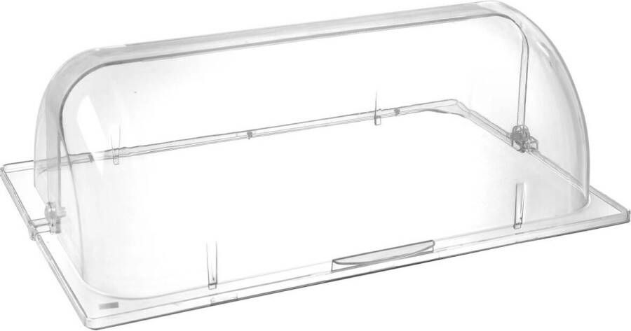 Hendi Roltop Presentatie Deksel Transparant Polycarbonaat GN 1 1 540x330(H)180mm