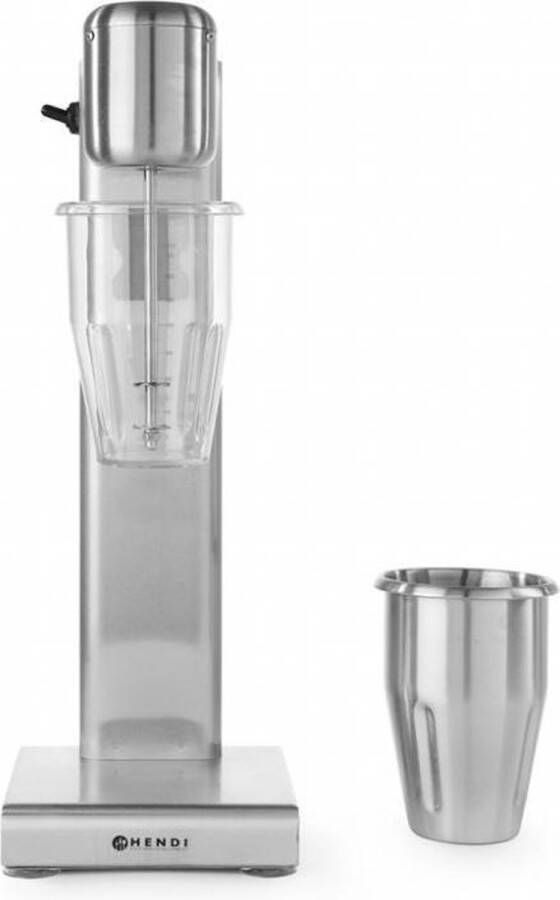 Hendi RVS Milkshaker 1 Liter | 170x170x(h)520 mm