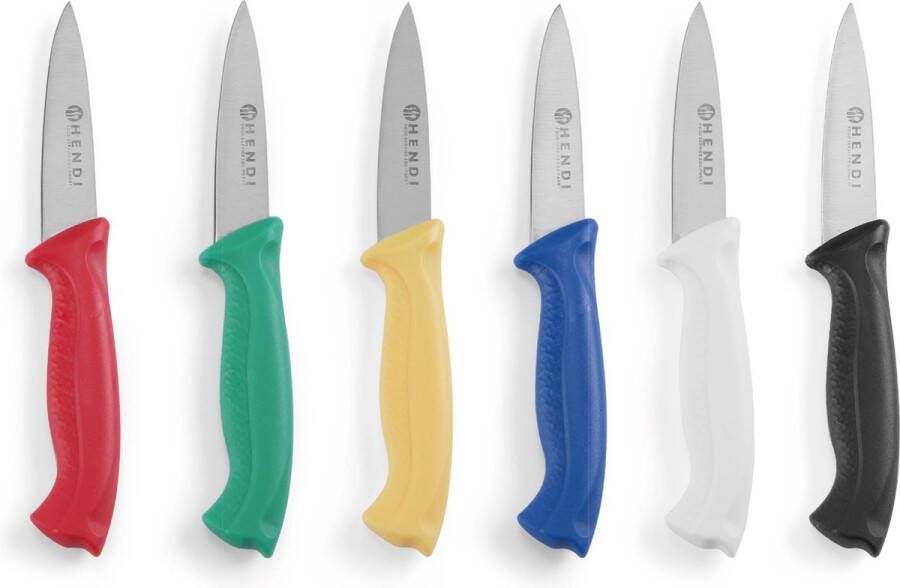 Hendi Schilmes Polypropyleen Heft HACCP Richtlijnen 185 mm Set van 6 Kleuren