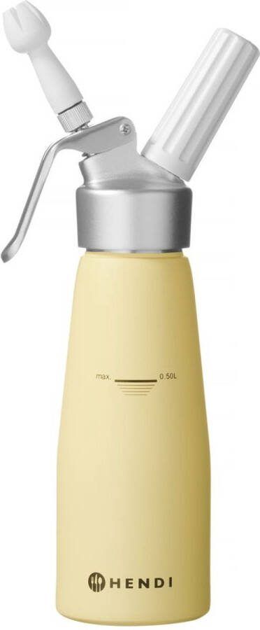 Hendi Slagroomspuit Pastel Groen 500 ml