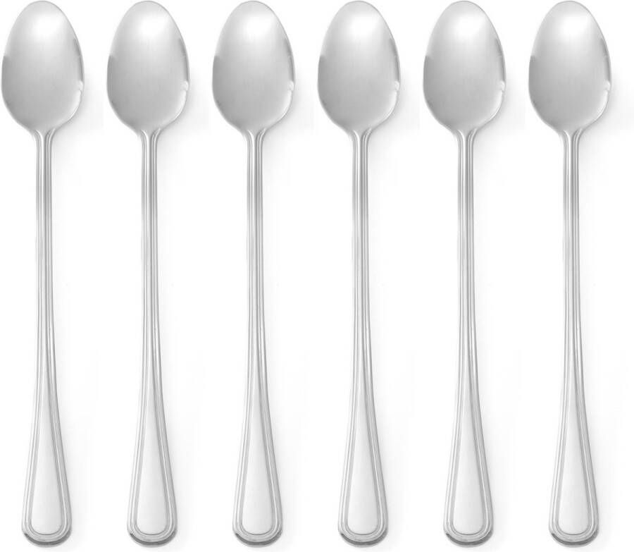 Hendi Sorbetlepels IJslepels Budget Line 19 8cm RVS 18 0 ( Set van 6 )