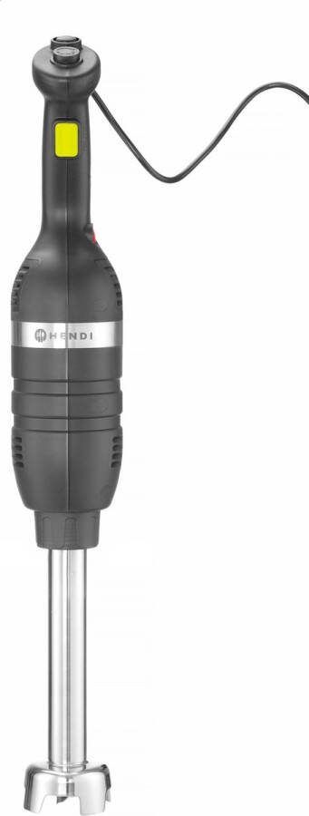 Hendi Staafmixer 500 met Variabele Snelheid en 400 mm Staaf Kitchen Line Zwart 230V 500W ø100x816mm 221334 Horeca & Professioneel