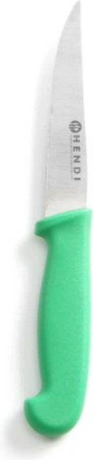 Hendi Universeelmes Gekarteld Groen 205 mm HACCP Polypropyleen Heft