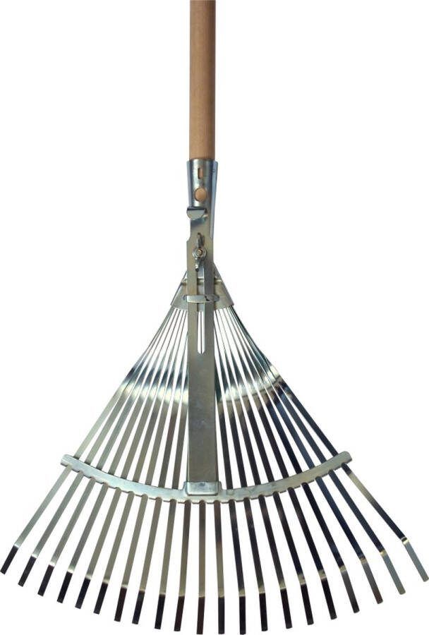Hendrik Jan Bladhark 22 tanden Verzinkt In breedte verstelbaar Steel 150 cm