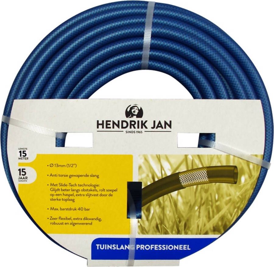 Hendrik Jan de Tuinman Hendrik Jan tuinslang professioneel 1 2 (13mm) 15 meter