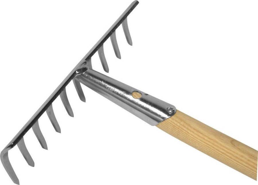 Hendrik Jan hark 10-tands met steel 160 cm