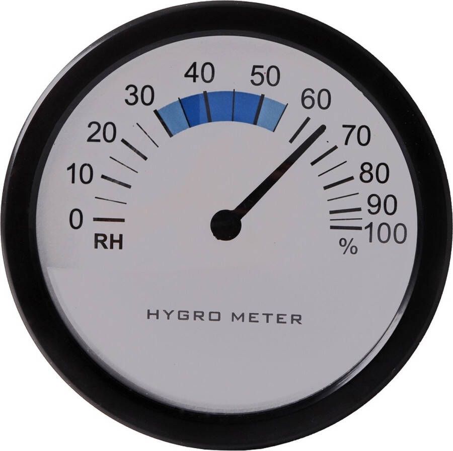 Hendrik Jan Hygrometer luchtvochtigheidsmeter kunststof D8 5 cm Buitenthermometers