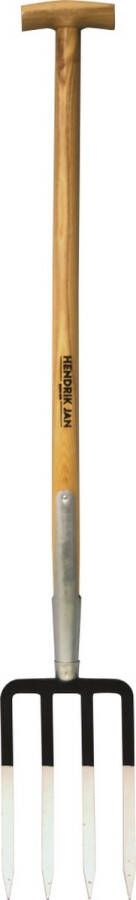 Hendrik Jan Spitsvork 4 Tanden Steel 85 Cm