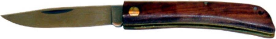 Hendrik Jan zakmes inklapbaar met houten heft 160 mm