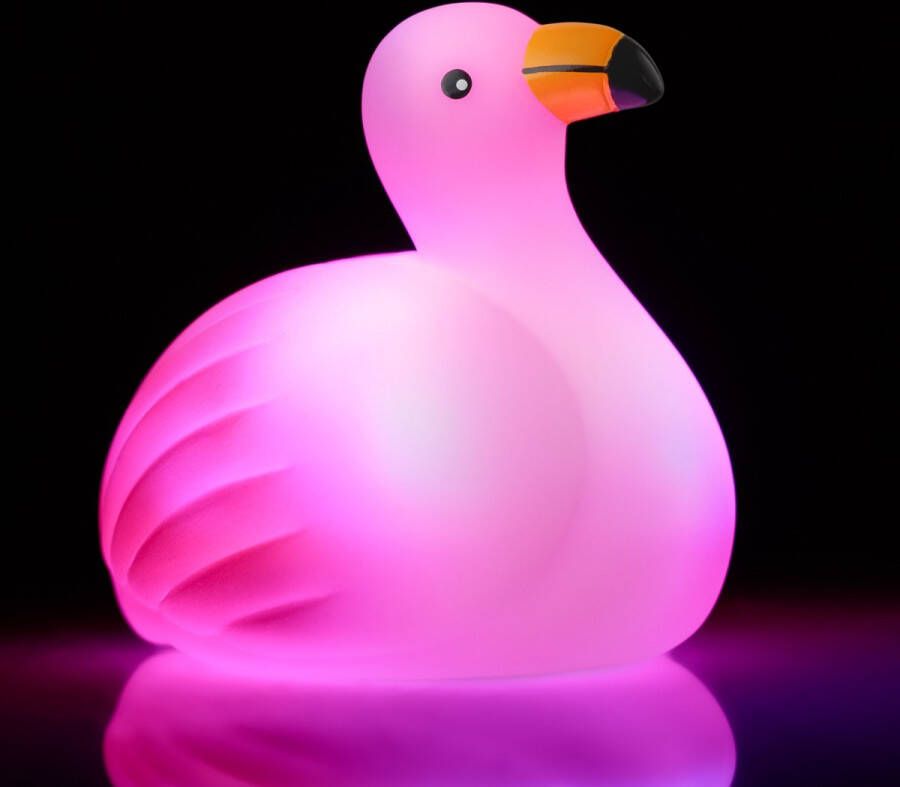 Hengelsportcadeau.nl Lichtgevende Drijvende Bad Flamingo Roze LED Licht Zwembad Pool Party Badeend Badlicht Badspeeltje