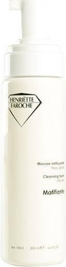 Henriëtte Faroche Matifiante reinigingsmousse 200 ml