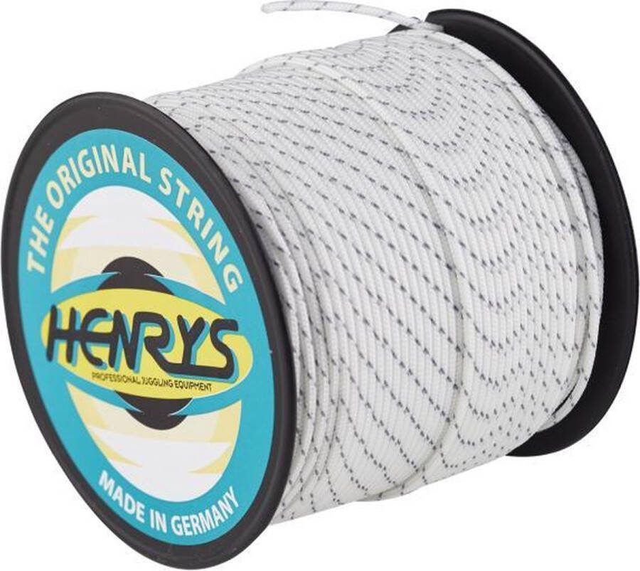 Henrys Diabolo Touw 70 meter op rol Wit