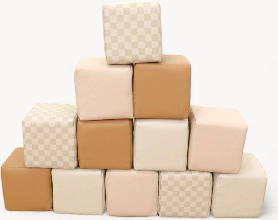 HENVAE Softplay Foam Stapelblokken – Blokken Schuimblokken Montessori Open ended speelgoed Educatief speelgoed baby – Sensorisch speelgoed Bouw blokken Motoriek – Stapelspeelgoed- Kinderopvang – Kindercadeau – Kinderdagverblijf