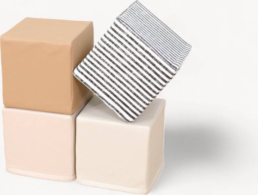 HENVAE Softplay Foam Stapelblokken – Grote blokken Schuimblokken Montessori Open ended speelgoed Educatief speelgoed baby – Sensorisch speelgoed Bouw blokken Motoriek – Stapelspeelgoed- Kinderopvang – Kindercadeau – Kinderdagverblijf