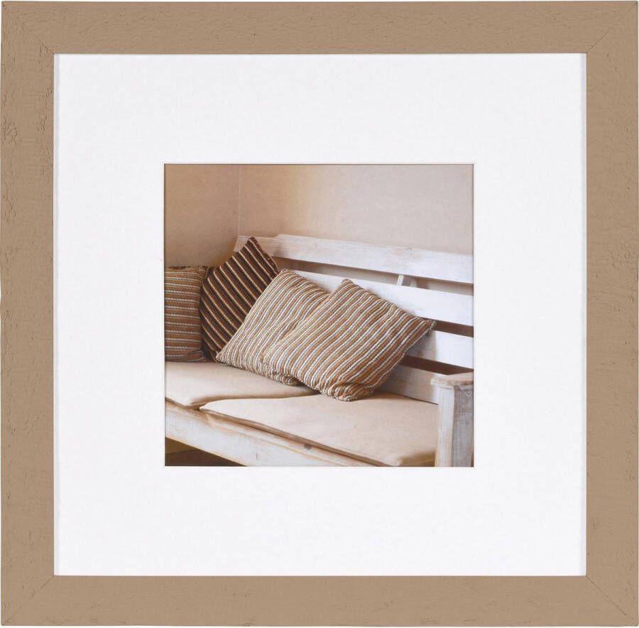 Henzo Fotolijst Driftwood Fotomaat 40x40 cm Beige