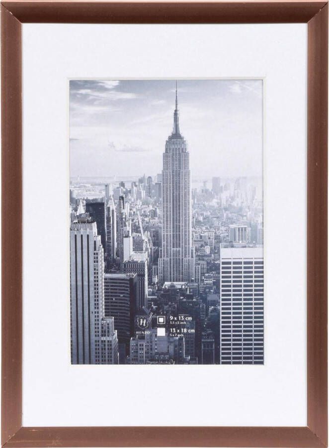 Henzo Fotolijst Manhattan Fotomaat 13x18 cm Brons