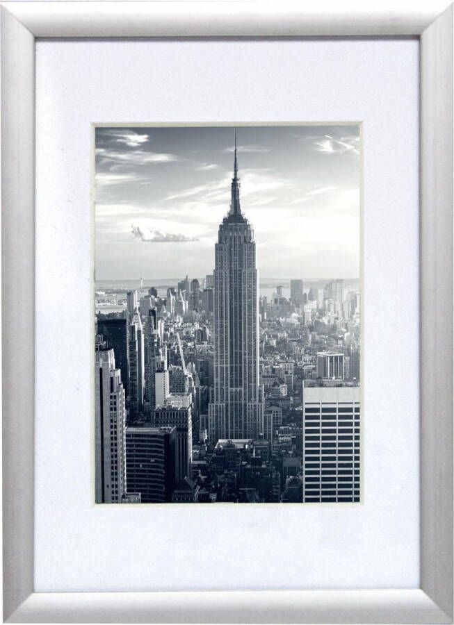 Henzo fotolijst Manhattan 15 x 20 cm zilverkleurig