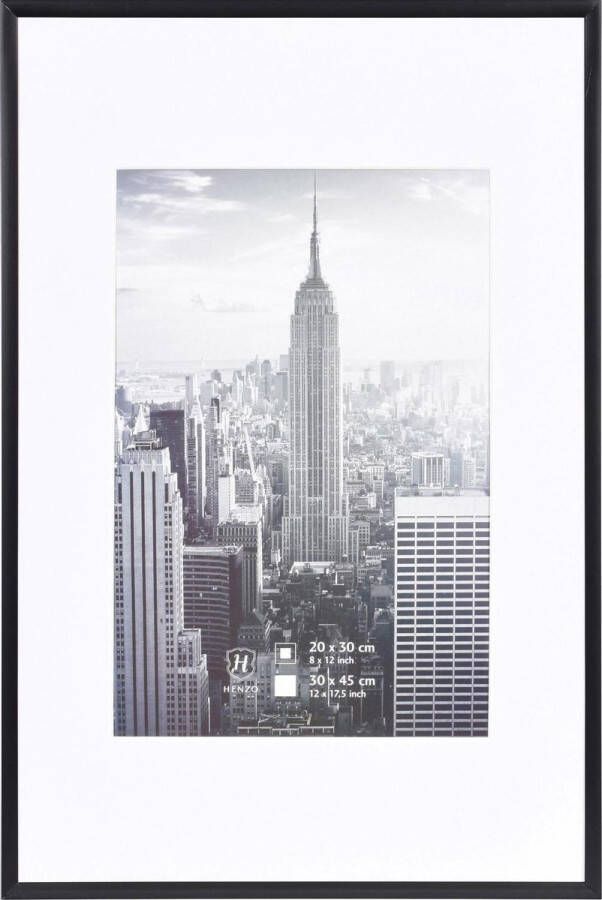 Henzo Fotolijst Manhattan Fotomaat 30x45 cm Zwart